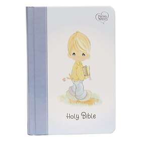 NKJV, Precious Moments Small Hands Bible, Hardcover, Blue, Comfort Print