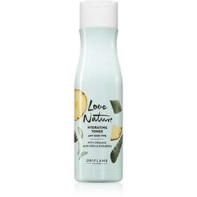 Oriflame Love Nature Organic Aloe Vera & Pineapple Fuktgivande ansiktstoner 150ml female