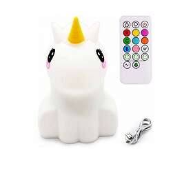 MesMed Silicone Night With Remote Unicorn