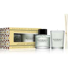 The Somerset Toiletry Co. Naturally European Mini Diffusser & Candle Set Presentförpackning