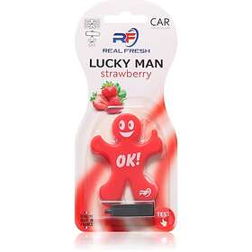 VINOVE Real Fresh Lucky Man Strawberry luftfräschare för bil 1 st. unisex