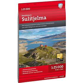 Høyfjellskart Sulitjelma