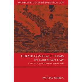 Unfair Contract Terms in European Law