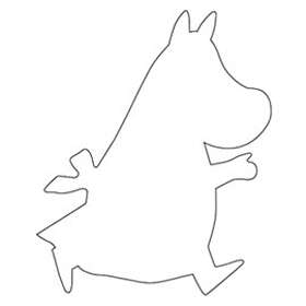 Mumin Pepparkaksform mamman S