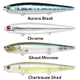 Lucky Craft Gunfish 3 Hook Ytvatten Stickbait