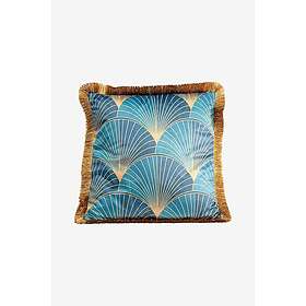 Kare Design Kudde Leaves Fringe 45x45cm 