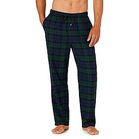 Amazon Essentials Men's Pyjamasbyxa i flanell (finns i Big & Tall), Mörkgrön Marinblå Blackwatch rutig, L