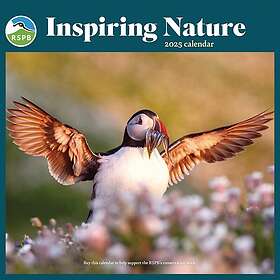 RSPB Inspiring Nature Photo Competition Wiro Wall Calendar 2025 (häftad, eng)