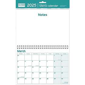 Essential Memo Calendar Planner A3 Calendar 2025 (häftad, eng)