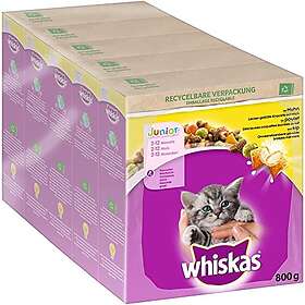 Whiskas 2-12 Junior 5x800g