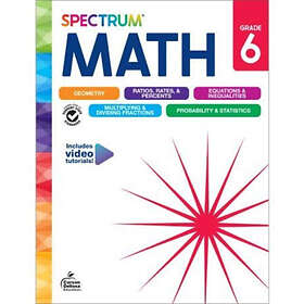 Spectrum Math Workbook Grade 6 (häftad, eng)