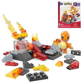 Mega Bloks Byggsats blocks med Pokemon Charmanders Fire-Type Spin HTH86