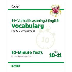 11+ GL 10-Minute Tests: Vocabulary for Verbal Reasoning & English Ages 10-11 Boo