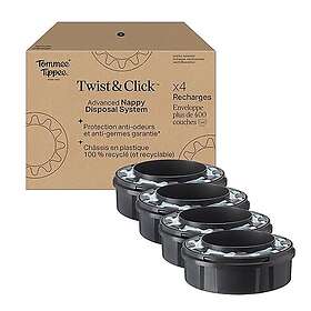 Tommee Tippee Twist and Click Advanced blöjfack 4-pack