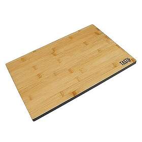 Tasty Solid Bamboo Chopping Board, Grey, 35.5 x 25 x 1.2 cm