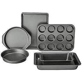 Amazon Basics Bakformsset i 6 delar med non-stick