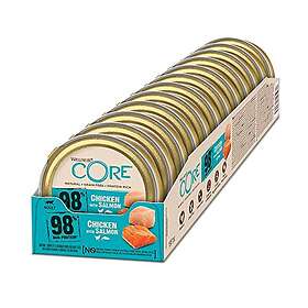 Wellness CORE 98 procent kyckling & lax 12 x 85g