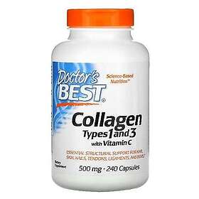 Doctor's Best Collagen Types 1 and 3 with Vitamin C 500mg 240 caps