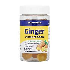 Enzymedica Ginger & Vitamin B6 Gummies