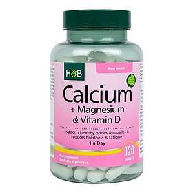 Holland & Barrett Calcium Magnesium & Vitamin D 120 vegetarian tabs