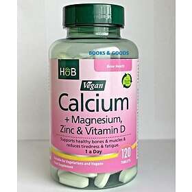 Holland & Barrett Calcium Magnesium Zinc & Vitamin D 120 tabs