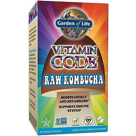 Garden of Life Vitamin Code Raw Kombucha 60 vegan Capsules