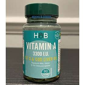 Holland & Barrett Vitamin A 90 Capsules