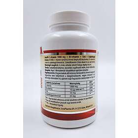 JutaVit Vitamin C 1000 mg + D3 + Zinc 100 Tablets