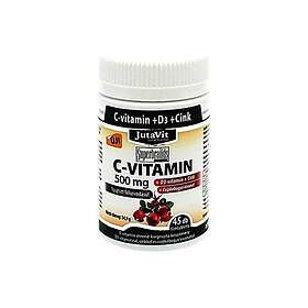 JutaVit Vitamin C 500 mg + D3 + Zinc 45 Tablets