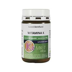 Kräuterhaus Sanct Bernhard Vitamin K2 200 Mcg 120 Caps