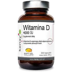 Kenay Vitamin D3 4000 Iu 100 Mcg 300 Capsules