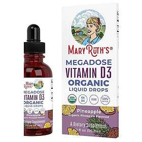 Mary Ruth's Organic Megadose Vitamin D3 Liquid Drops 30ml