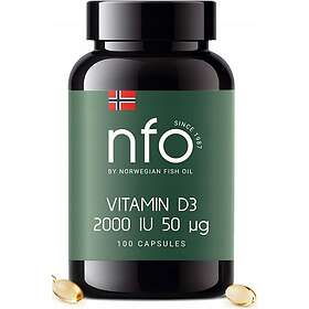 NFO Vitamin D3 2000 Iu 100 Capsules