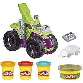 Play-Doh Wheels Mampfender Monster Truck med biltillbehör och 4 färger