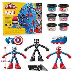 Play-Doh Marvel Hero Adventure-lekset med actionfigurer