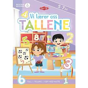 Lek og Lær Vi Lærer Oss Tallene Akt Hefte