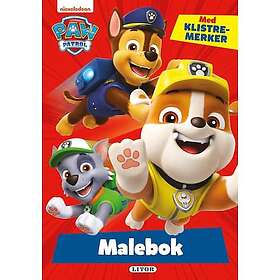 Malebok Paw Patrol m/klistremerker