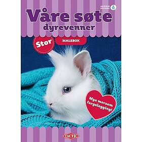 Malebok Våre Søte Dyrevenner