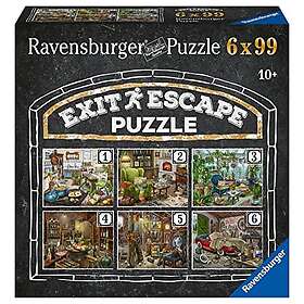 Ravensburger EXIT Escape Pussel 6x99 Bitar