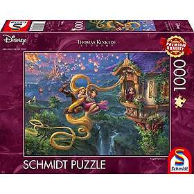 Schmidt 58034 Thomas Kinkade Rapunzel Tangled Up in Love 1000 bitar 