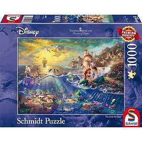 Schmidt Thomas Kinkade Disney The Little Mermaid Puzzle 1000 Bitar