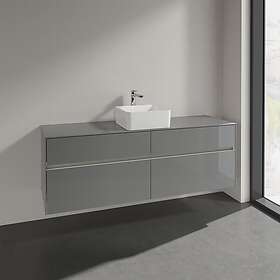 Villeroy & Boch COLLARO SERVANTSKAP 160 M/LYS FOR SERVANT MIDT M/4 SKUFFER GRÅ H