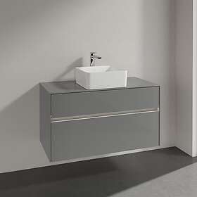 Villeroy & Boch COLLARO SERVANTSKAP 100 M/LYS FOR SERVANT MIDT OG 2 SKUFFER GRÅ 