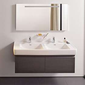 Laufen PRO SERVANTSKAP 122 CM 2 SKUFFER WENGE