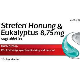 Strefen Honung & Eukalyptus sugtablett 8,75 mg 16 st