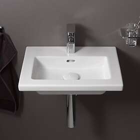 Laufen LIVING SQUARE SERVANT 65X48 CM U/ARMATURHULL GLATT UNDERSIDE HVIT