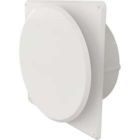 Flexit TALLERKENVENTIL Ø100 4-KANTRAMME FOR KANAL