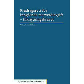 Fradragsrett for inngående merverdiavgift tilknytningskravet