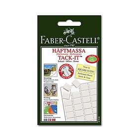 Heftemasse Faber Castell tack-it hvit 50g