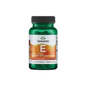 Swanson Natural Vitamin E 200 Iu 100 Capsules